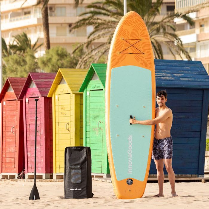 Tabla de Paddle Surf Hinchable 2 en 1 con Asiento y Accesorios Siros InnovaGoods 10'5" 320 cm 27 Tabla de Paddle Surf Hinchable 2 en 1 con Asiento y Accesorios Siros InnovaGoods 10'5" 320 cm 27