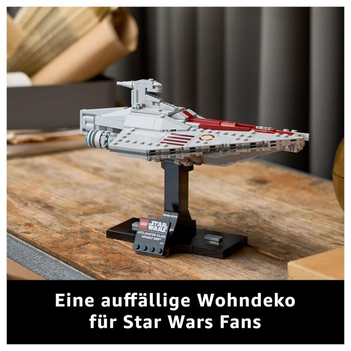 LEGO Star Wars Nave de Asalto Clase Acclamator 75404 450 Piezas 29 LEGO Star Wars Nave de Asalto Clase Acclamator 75404 450 Piezas 29