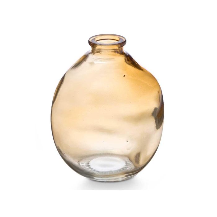 Frasco Cristal Irregular Ambar Giftdecor 10X12CM (12 Unidades) 1 Frasco Cristal Irregular Ambar Giftdecor 10X12CM (12 Unidades) 1