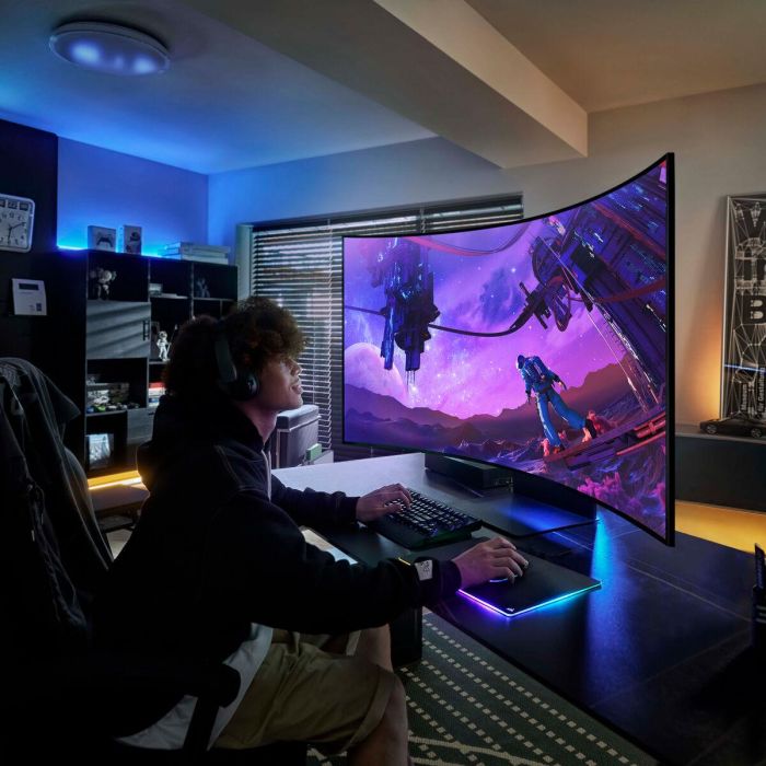 Monitor Samsung Odyssey ARK 55" LED VA Flicker free 50-60 Hz 2 Monitor Samsung Odyssey ARK 55" LED VA Flicker free 50-60 Hz 2