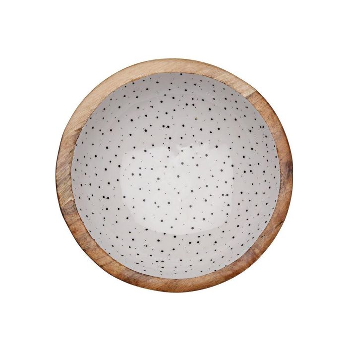 Ensaladera Versa Speckle Madera de mango 24 x 7 x 24 cm 4 Ensaladera Versa Speckle Madera de mango 24 x 7 x 24 cm 4
