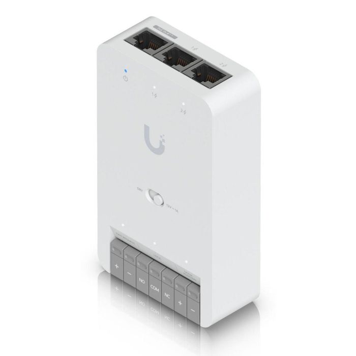 Ubiquiti Hub de Control de Acceso Compacto para Una Puerta, 3x GbE RJ45, PoE++, Policarbonato, Metal, 113x66x27.6mm 1 Ubiquiti Hub de Control de Acceso Compacto para Una Puerta, 3x GbE RJ45, PoE++, Policarbonato, Metal, 113x66x27.6mm 1