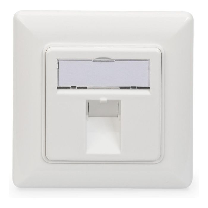 Digitus Toma de Corriente para Módulos Keystone 80x80mm Blanco Metal 2