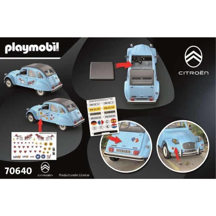 Playmobil Citroën 2CV - Coche de Juguete para Niños, Edad +5 años 3 Playmobil Citroën 2CV - Coche de Juguete para Niños, Edad +5 años 3
