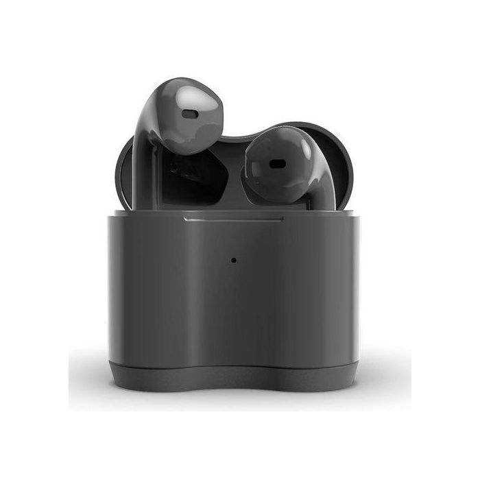 Groovy Auriculares TWS Wireless, Gris Oscuro, Hasta 3 Horas de Reproducción