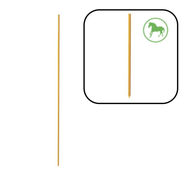 Pastormatic Pack 50 piquetas de fibra de vidrio amarillo 150 cm - Resistentes, duraderas, impermeables Pastormatic Pack 50 piquetas de fibra de vidrio amarillo 150 cm - Resistentes, duraderas, impermeables