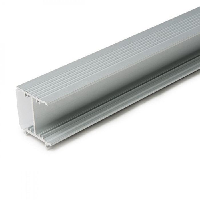 Greenice Perfil Aluminio para Tiras LED con Difusor Opal - 1 Metro - Empotrable Simple o Doble Tira 3