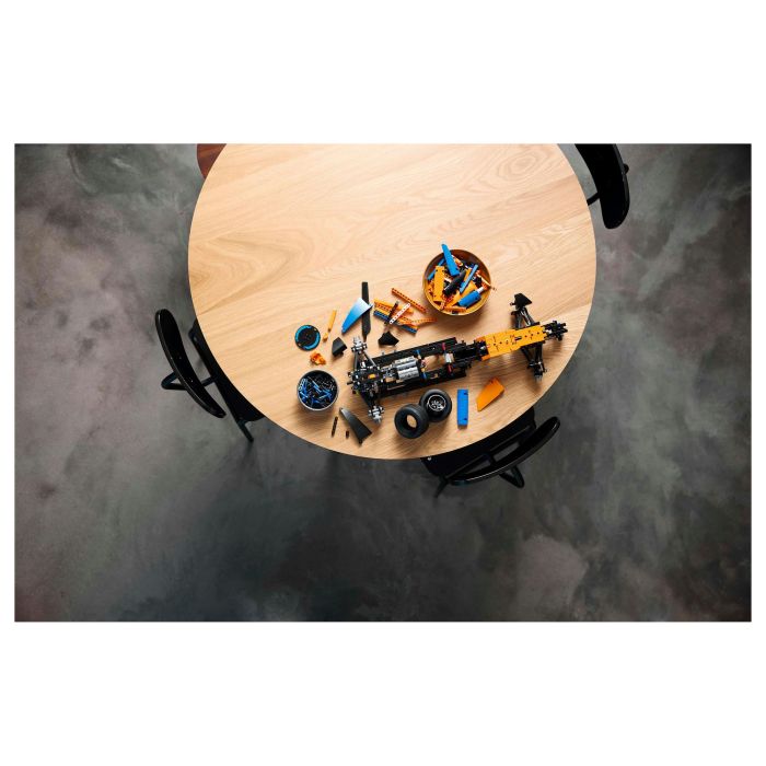 Lego 42141 Technic The McLaren Formula 1 2022 Race Car, modelo a escala F1, kit de construcción para adultos