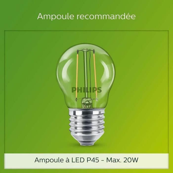 Lámpara Philips Luminarias de exterior Antracita E27 230 V 2700 K 3 Lámpara Philips Luminarias de exterior Antracita E27 230 V 2700 K 3