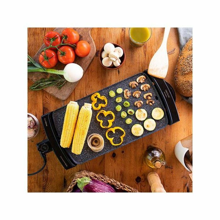 Plancha de Asar Cecotec Tasty&Grill 3000 RockWater 2600 W 3 Plancha de Asar Cecotec Tasty&Grill 3000 RockWater 2600 W 3