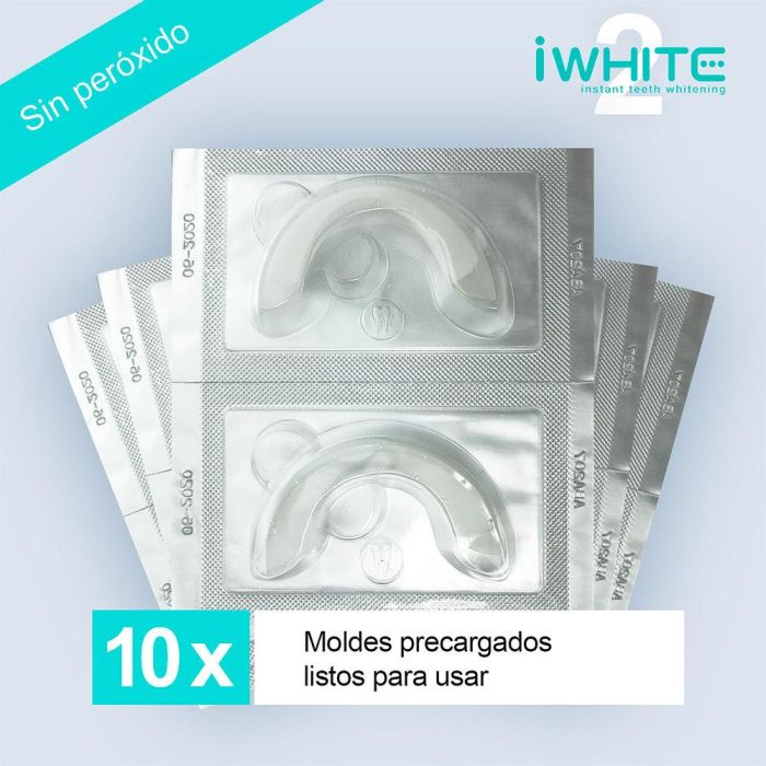 IWHITE INSTANT 2 Kit Blanqueador Dental Profesional para Resultados Inmediatos, Elimina Manchas y Fortalece el Esmalte, 1 Unidad