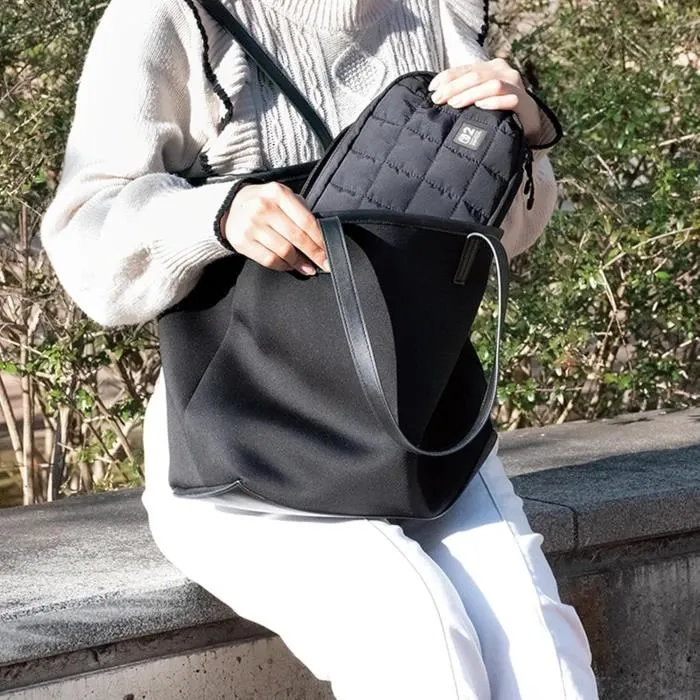 HORI Bolsa Protectora y de Transporte Acolchada 2 para Nintendo Switch - Almacenamiento de Accesorios y Juegos - Negro 1