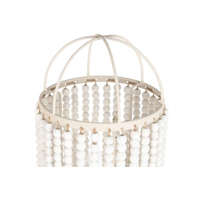 DKD Home Decor Lámpara de Pie Scandi Beige 25.5 x 155 x 25.5 cm (2 Unidades) 3