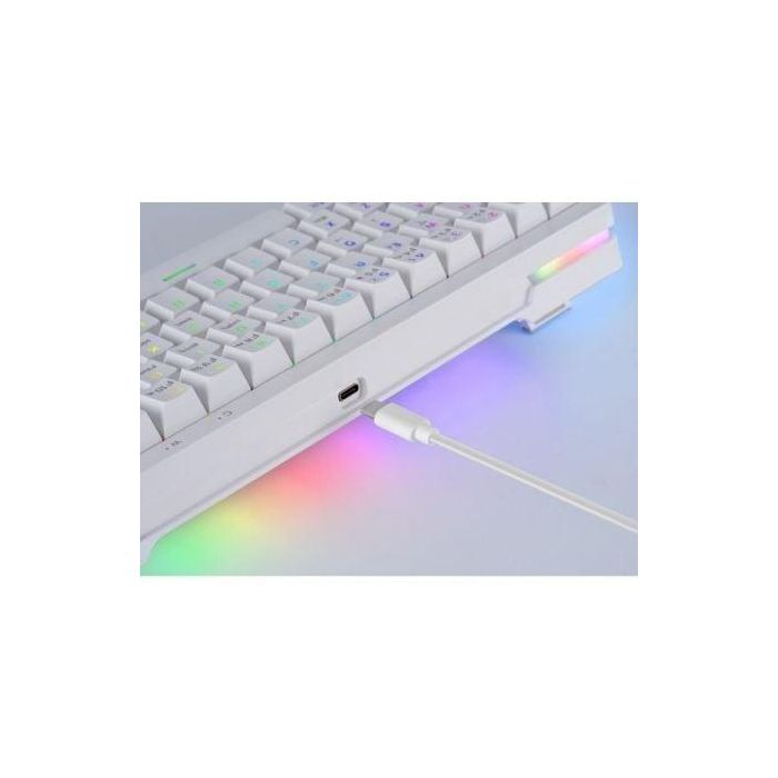 Teclado Gaming Mecánico Mars Gaming MKMINIPRO/ Switch Amarillo/ Blanco 2 Teclado Gaming Mecánico Mars Gaming MKMINIPRO/ Switch Amarillo/ Blanco 2