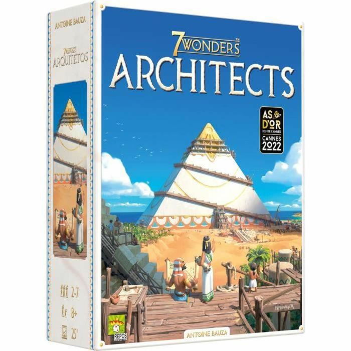 Juego de Mesa Asmodee 7 Wonders: Architects (FR) 6