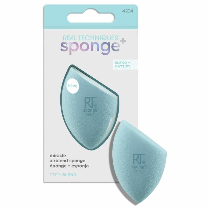 Real Techniques SPONGE+ miracle airblend sponge - Esponja de maquillaje para acabado mate y alta cobertura 6 Real Techniques SPONGE+ miracle airblend sponge - Esponja de maquillaje para acabado mate y alta cobertura 6