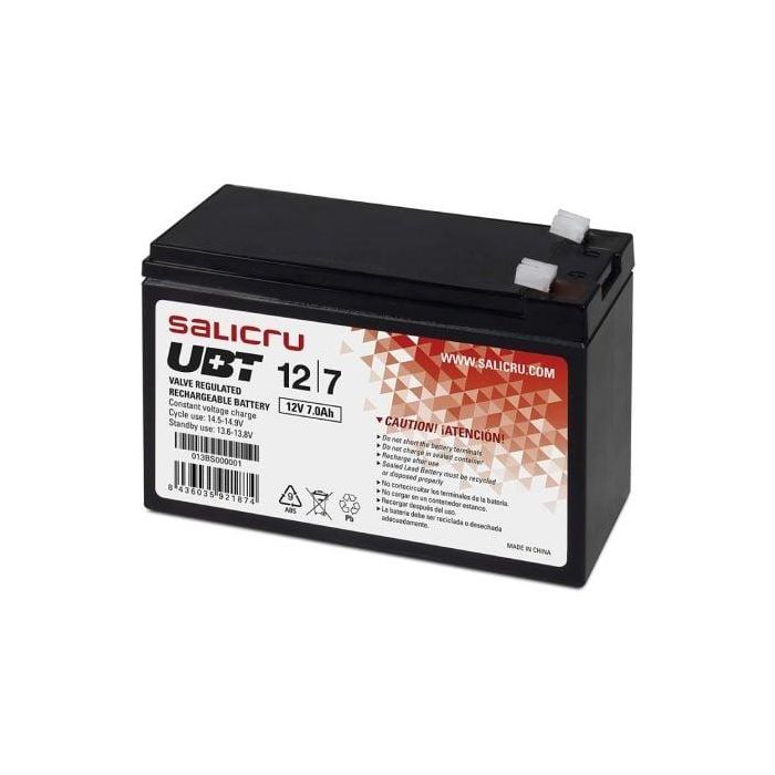 Bateria Agm Salicru Compatible Sais 7Ah Bateria Agm Salicru Compatible Sais 7Ah