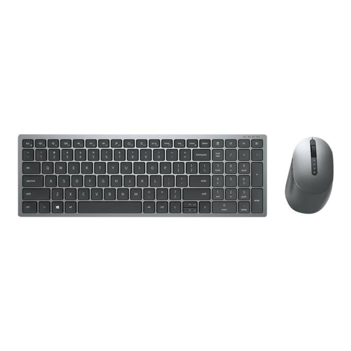 Dell KM7120W Kit Teclado y Ratón Inalámbrico Multi-Device, Conexión Bluetooth y 2.4 GHz, Compatible con Windows/MacOS, Gris Titanio 0 Dell KM7120W Kit Teclado y Ratón Inalámbrico Multi-Device, Conexión Bluetooth y 2.4 GHz, Compatible con Windows/MacOS, Gris Titanio 0