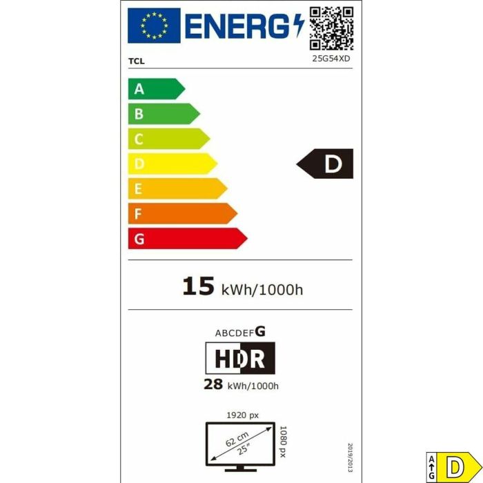 Monitor TCL 25G54 25" Full HD