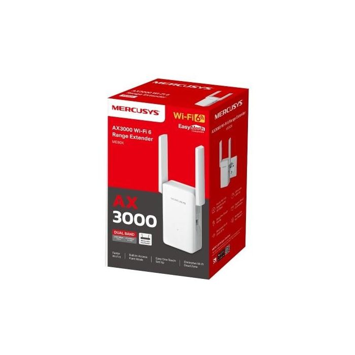 TP-Link Mercusys ME80X AX3000 Wi-Fi Range Extender 3