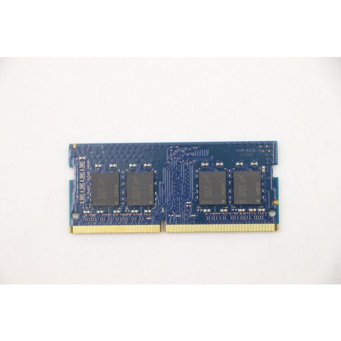Lenovo DDR4 SoDIMM memory module, 16GB capacity, 3200MHz speed, 1.2V voltage, non-ECC, single rank design for laptops. 1 Lenovo DDR4 SoDIMM memory module, 16GB capacity, 3200MHz speed, 1.2V voltage, non-ECC, single rank design for laptops. 1