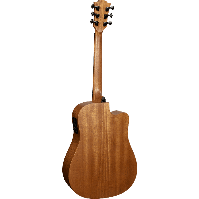 Guitarra Acústica Lâg Dreadnought Hyvibe 10 A/E Cutaway Con Funda Delux - Zurdos 4