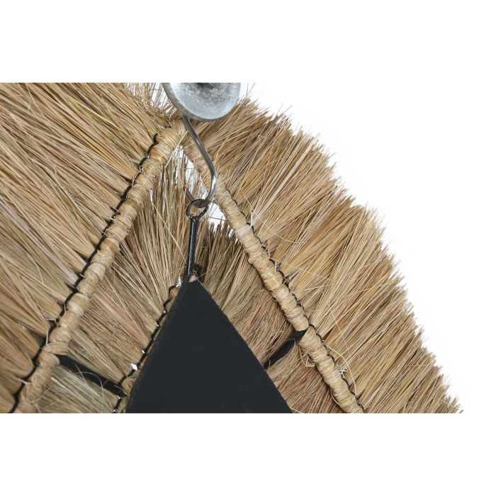 Espejo de pared DKD Home Decor 62 x 5 x 80 cm Natural Lágrima Jute 1
