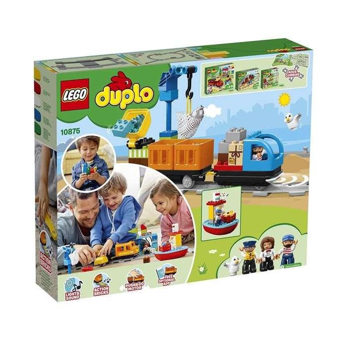 Juego de construccion tren de mercancías lego duplo 3