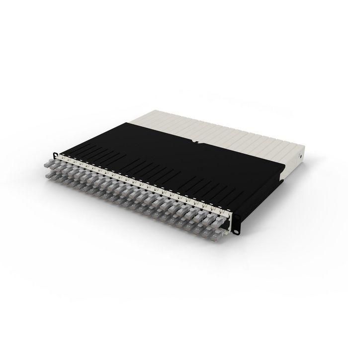 PATCHBOX patchbox.one 8RU UTP Grey Solución de gestión de cables para rack con 24 cables retráctiles 1