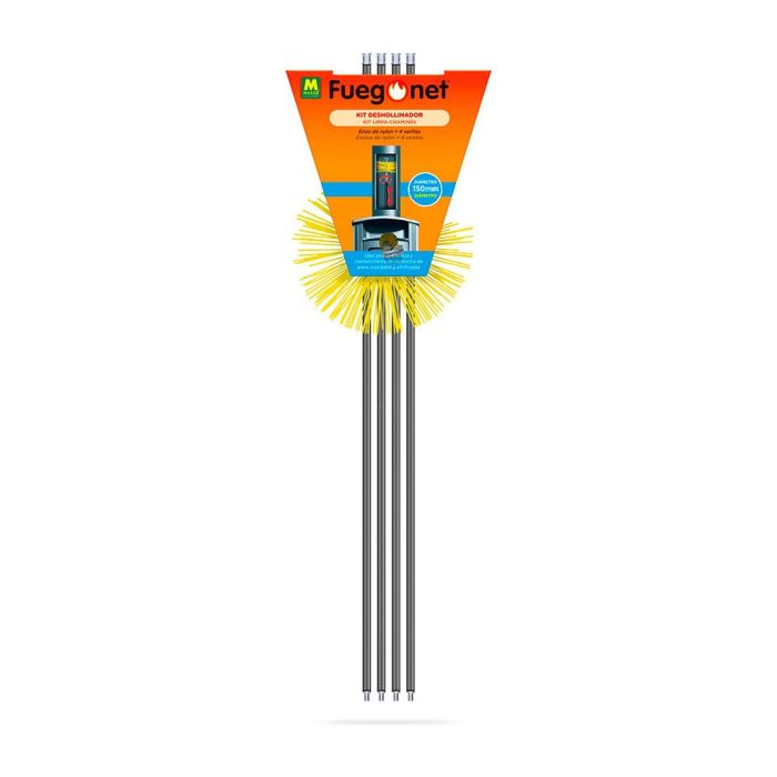 Massó Kit deshollinador nylon Ø150 mm fuegonet 231591 para limpieza de chimeneas 0 Massó Kit deshollinador nylon Ø150 mm fuegonet 231591 para limpieza de chimeneas 0