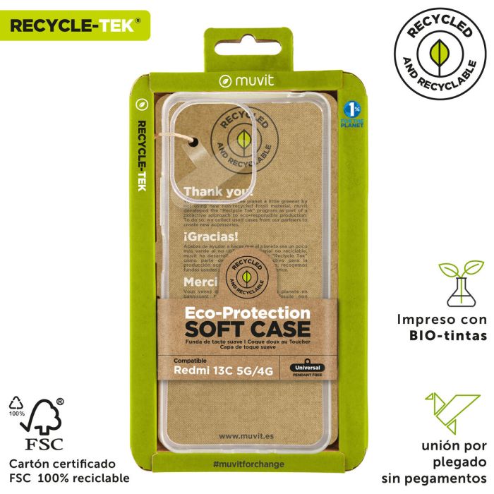 Funda para Móvil Muvit for Change Redmi 13C 5G/4G 2 Funda para Móvil Muvit for Change Redmi 13C 5G/4G 2