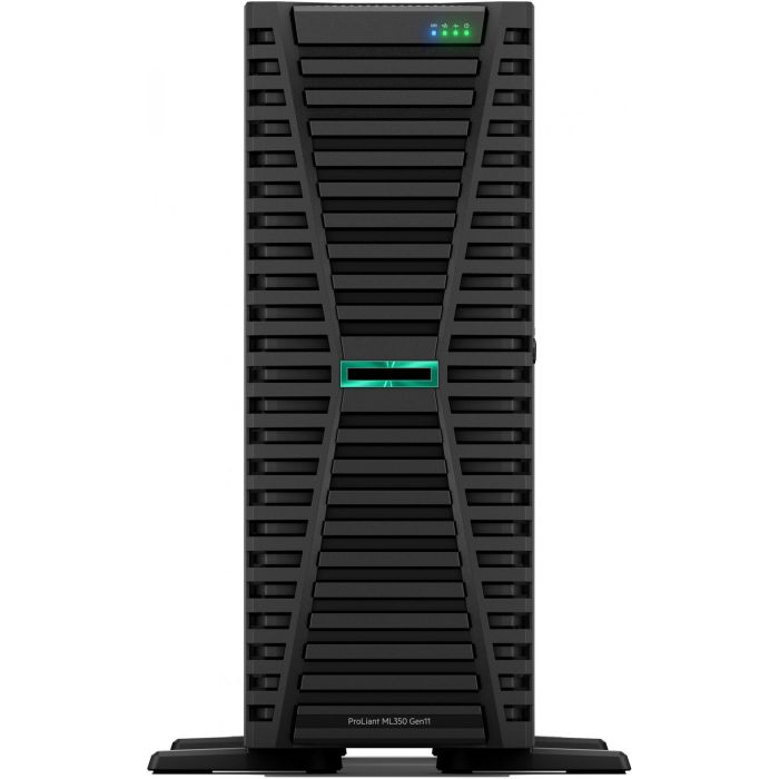 HPE ML350 Gen11 Server Xeon 4510 64GB DDR5 2x960GB SSD MR408i-o Torre 2x1000W RPS 0 HPE ML350 Gen11 Server Xeon 4510 64GB DDR5 2x960GB SSD MR408i-o Torre 2x1000W RPS 0