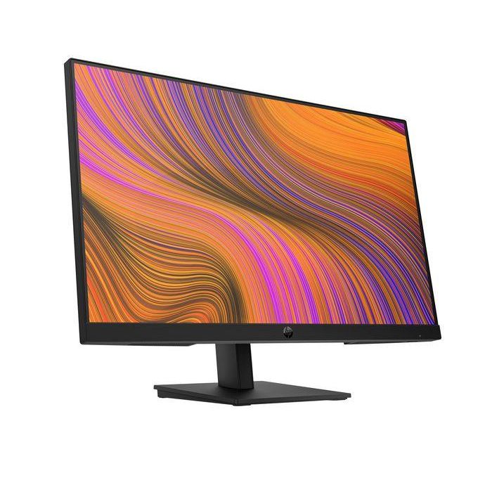 HP P24h G5 Monitor FHD de 23.8 pulgadas con altavoces integrados, pantalla nítida para productividad y trabajo híbrido