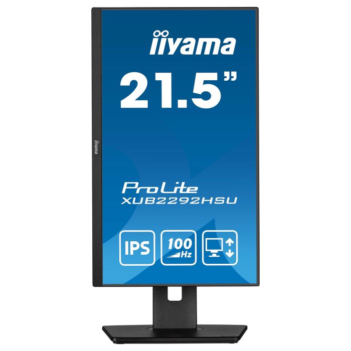 Iiyama ProLite XUB2292HSU-B6 Monitor 21.5" Full HD IPS 100Hz 0.4ms Mate Negro Altavoces Pivotante 7