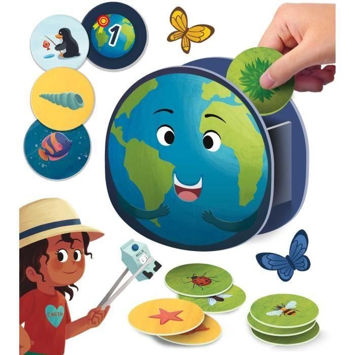 Lisciani Giochi LIS8008324110148 - Juego de Mesa Juntos por el Planeta - Habilidades para la Vida - Tablero Ilustrado 2