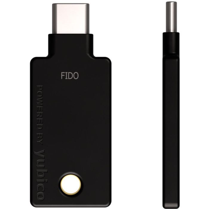 Yubico Security Key C NFC U2F FIDO2 - Clave de Seguridad USB-C para Google, Microsoft, AWS, Duo, Keeper, 1Password, Bitwarden IP68 2