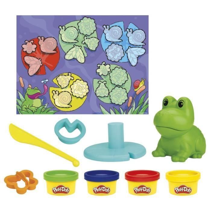 Play-Doh Primeras Creaciones Rana Y Colores F6926 Hasbro 1 Play-Doh Primeras Creaciones Rana Y Colores F6926 Hasbro 1