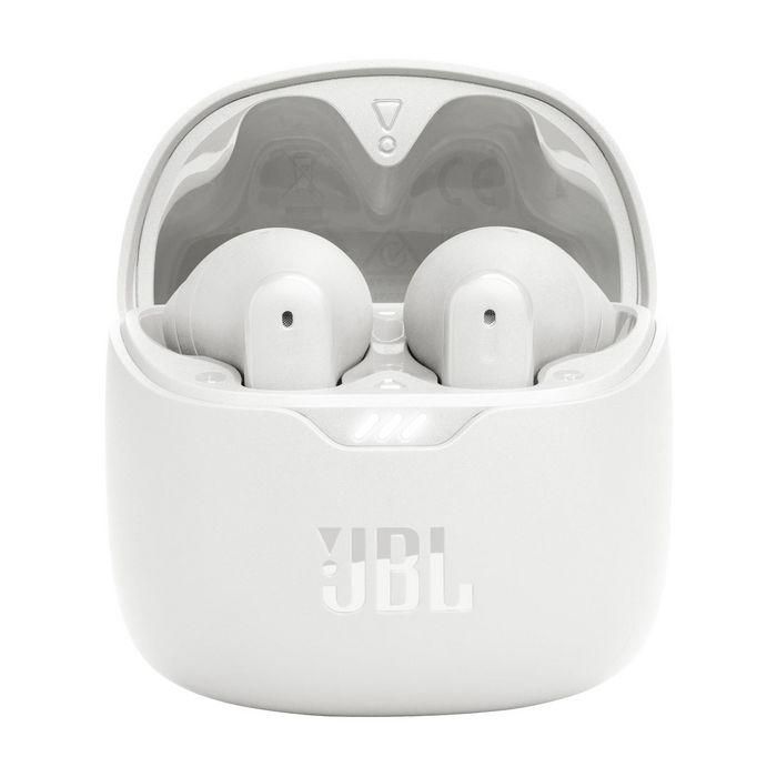 JBL Tune Flex Auriculares Inalámbricos True Wireless White con Cancelación de Ruido Activa, IPX4, 32h Batería