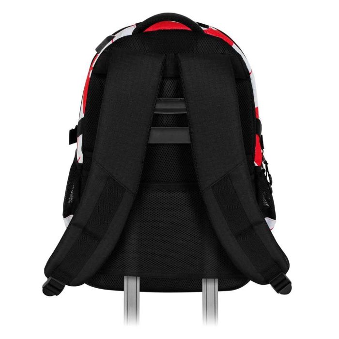 Disney Lilo y Stitch Mochila Running PLUS Gran Capacidad con Puerto USB, Rojo 2