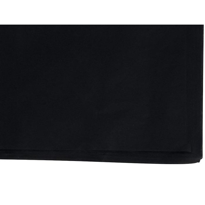 Papel Seda Liderpapel Negro 52x76 cm 18 gr Paquete De 25 Hojas 4