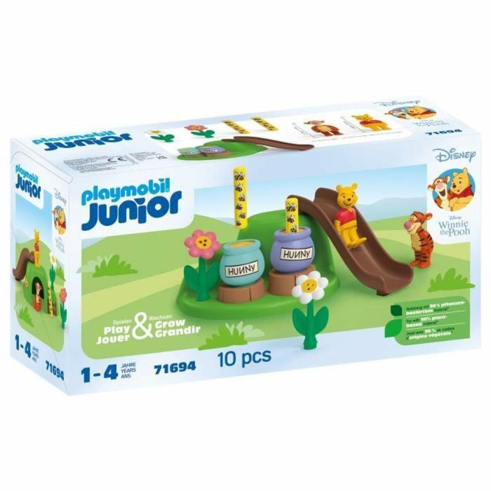 PLAYMOBIL JUNIOR 71694 Winnie the Pooh y Tigger jardín