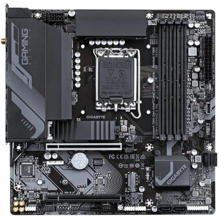 GIGABYTE GIG1698106358865 Placa base B760M Gaming X AX DDR5 hasta 7600 MHz Wi-Fi 6E LAN 2.5GbE 4 GIGABYTE GIG1698106358865 Placa base B760M Gaming X AX DDR5 hasta 7600 MHz Wi-Fi 6E LAN 2.5GbE 4
