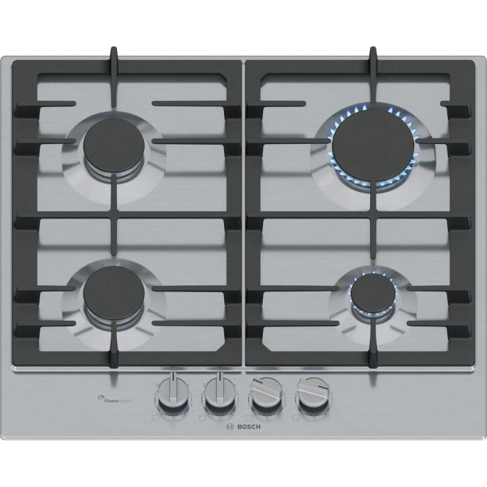 Bosch PCP6A5I90 Placa de Gas, Serie 6, 4 Fuegos, Acero Inoxidable, 52 x 58.2 x 4.5 cm 7 Bosch PCP6A5I90 Placa de Gas, Serie 6, 4 Fuegos, Acero Inoxidable, 52 x 58.2 x 4.5 cm 7