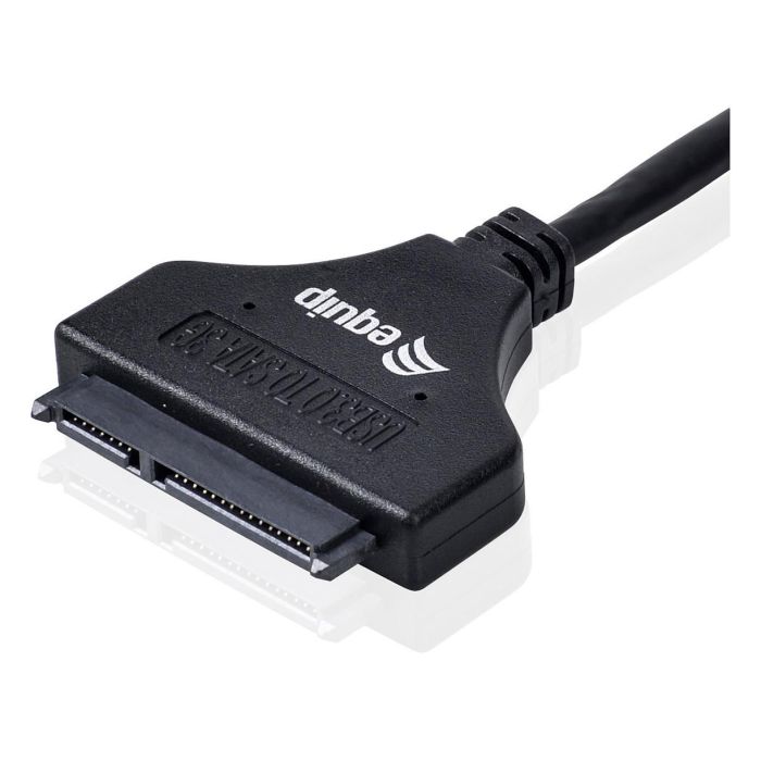 EQUIP Adaptador USB 3.0 a SATA, Negro, 5 Gbit/s, 0.50m sw 2 EQUIP Adaptador USB 3.0 a SATA, Negro, 5 Gbit/s, 0.50m sw 2