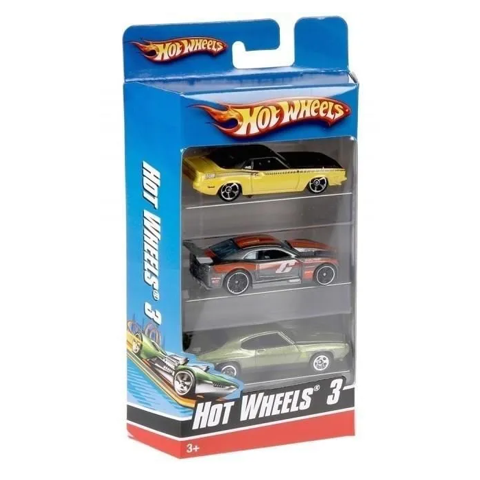 Mattel Coche Hot Wheels Pack 3 Coches Modelos Surtidos 3