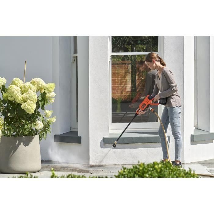 NEGRO + DECKER BCPC18D1-QW Hidrolimpiadora inalámbrica LITIO 18 V 24 Bar - 2 Ah 2 NEGRO + DECKER BCPC18D1-QW Hidrolimpiadora inalámbrica LITIO 18 V 24 Bar - 2 Ah 2