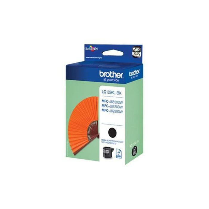 Cartucho de Tinta Original Brother MFCJ6720DW/MFCJ6920DW/MFC6520DW Negro (4 Unidades) 1 Cartucho de Tinta Original Brother MFCJ6720DW/MFCJ6920DW/MFC6520DW Negro (4 Unidades) 1