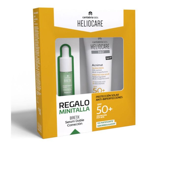 Heliocare 360° Acnimat Protector Solar SPF50+ - Estuche de 2 piezas Heliocare 360° Acnimat Protector Solar SPF50+ - Estuche de 2 piezas