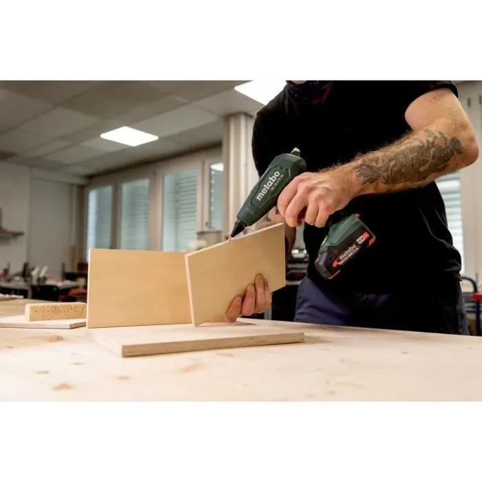 Metabo Pistola de Pegamento Caliente a Batería HK 18 LTX 20 - 18 V - MetaBOX 145 4 Metabo Pistola de Pegamento Caliente a Batería HK 18 LTX 20 - 18 V - MetaBOX 145 4