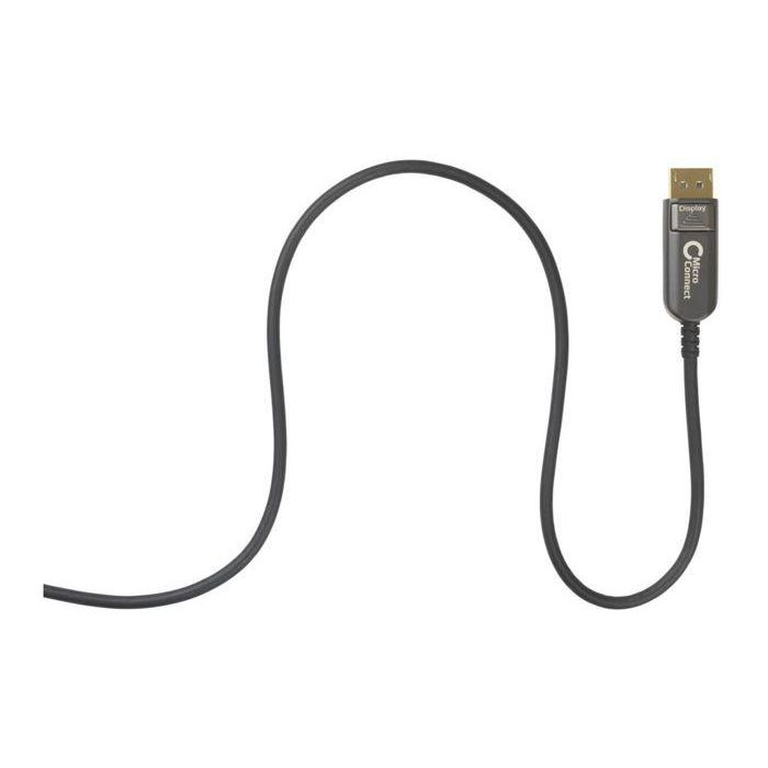 MicroConnect Premium Optic Fiber DisplayPort 1.4 Cable, 10m 1 MicroConnect Premium Optic Fiber DisplayPort 1.4 Cable, 10m 1